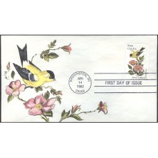 #1967 Iowa Birds - Flowers NITA FDC