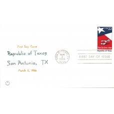 #2204 Republic of Texas Nix FDC