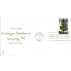 #2246 Michigan Statehood Nix FDC