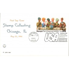 #UX110 Stamp Collecting Nix FDC