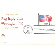 #UY38 US Flag Nix FDC