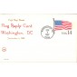 #UY38 US Flag Nix FDC