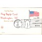 #UY38 US Flag Nix FDC