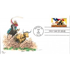 #2968 Texas Statehood Noelle FDC