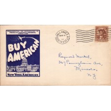 FDR 1933 NY American Inauguration Cover