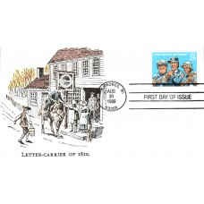 #2420 Letter Carriers Old John's FDC