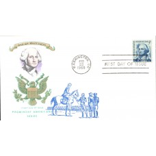 #1283 George Washington Overseas Mailer FDC