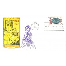 #1316 Women's Clubs Overseas Mailer FDC