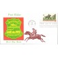 #1478 Postrider Overseas Mailer FDC