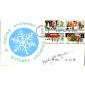 #2027-30 Christmas Scenes Paintbox Press FDC