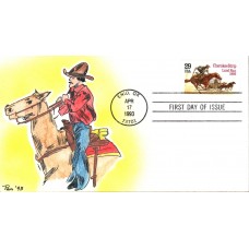 #2754 Cherokee Strip Pam FDC