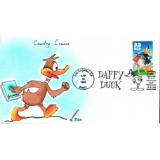 #3306 Daffy Duck Pam FDC