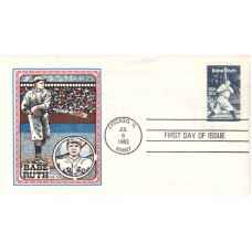 #2046 Babe Ruth Panda FDC