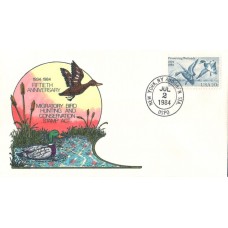 #2092 Preserving Wetlands Panda FDC