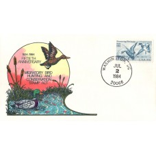 #2092 Preserving Wetlands Panda FDC