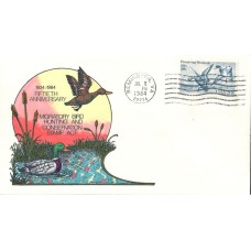 #2092 Preserving Wetlands Panda FDC