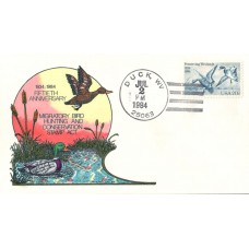 #2092 Preserving Wetlands Panda FDC