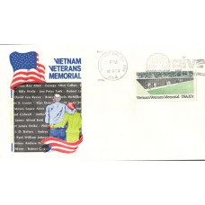 #2109 Vietnam Veterans Memorial Panda FDC