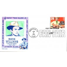 #2723 Hank Williams Panda FDC