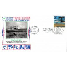 #3182g Wright Bros First Flight Panda FDC