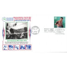 #3183m Jack Dempsey Panda FDC