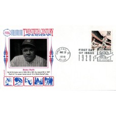 #3184a Babe Ruth Panda FDC