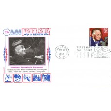 #3185a Franklin D. Roosevelt Panda FDC