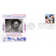 #3185d Eleanor Roosevelt Panda FDC