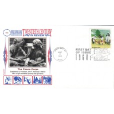 #3188f The Peace Corps Panda FDC