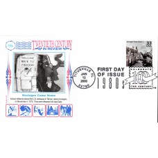 #3190d Hostages Come Home Panda FDC