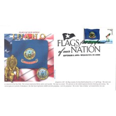 #4288 FOON: Idaho Flag Panda FDC