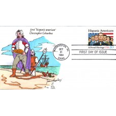 #2103 Hispanic Americans Paslay FDC