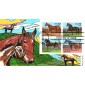 #2155-58 American Horses Paslay FDC