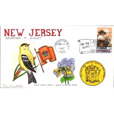 #2338 New Jersey Statehood Paslay FDC