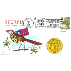 #2339 Georgia Statehood Paslay FDC