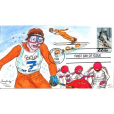 #2369 Winter Olympics Paslay FDC