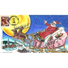 #2427-28 Christmas Village Paslay FDC