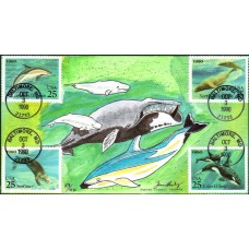 #2508-11 Sea Creatures Paslay FDC