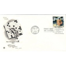 #3183l Crossword Puzzle PCS FDC