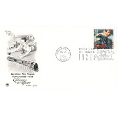 #3184d Electric Toy Trains PCS FDC