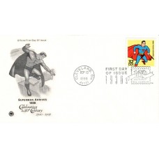 #3185f Superman PCS FDC