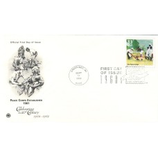 #3188f The Peace Corps PCS FDC