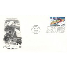 #3566 Greetings From Colorado PCS FDC