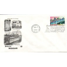 #3585 Greetings From Missouri PCS FDC