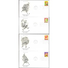 #3821-24 Holiday Music Makers PCS FDC Set