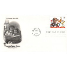 #3835 Theodor Seuss Geisel PCS FDC