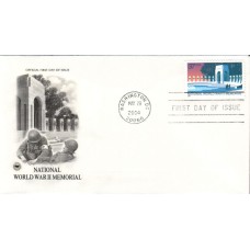 #3862 World War II Memorial PCS FDC