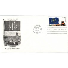 #4290 FOON: Indiana Flag PCS FDC