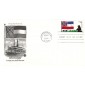 #4300 FOON: Mississippi Flag PCS FDC