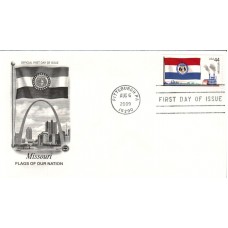 #4301 FOON: Missouri Flag PCS FDC